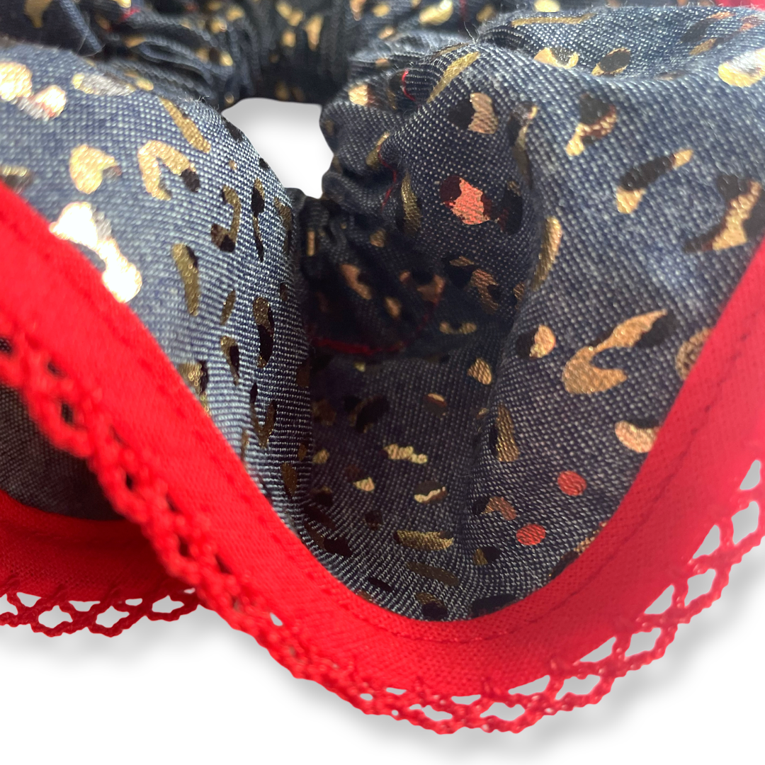 Charlie - Chouchou XXL double volants